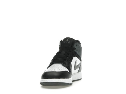 Jordan 1 Mid Black White Iron Grey (GS)
