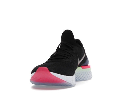 Nike Epic React Flyknit 2 Black Sapphire Hyper Pink