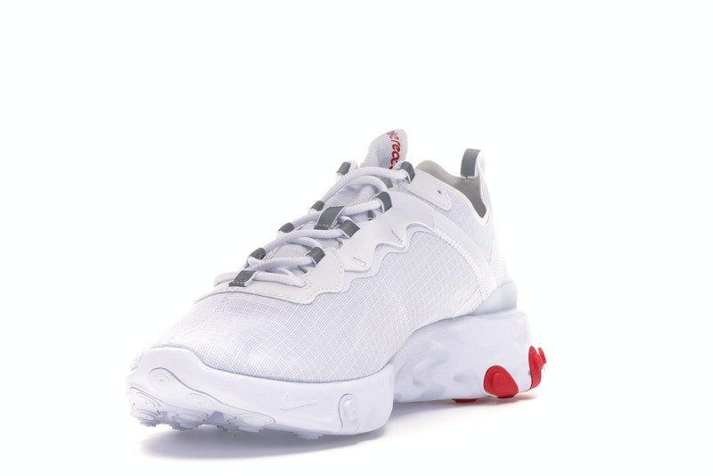 Nike React Element 55 White Red
