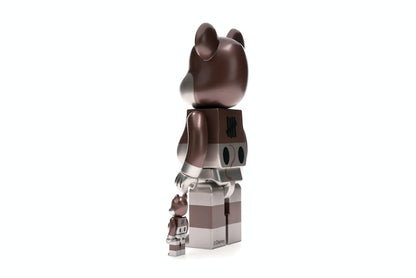 Bearbrick x Undefeated x Disney Mickey Mouse 90th Anniversary 100% & 400% Set Copper/Black