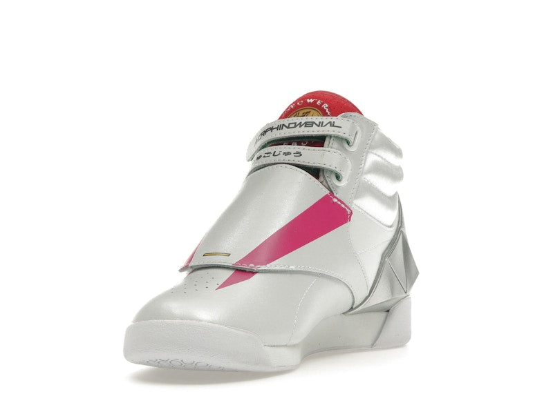 Reebok Freestyle Hi Power Rangers Pink Ranger (Women's)