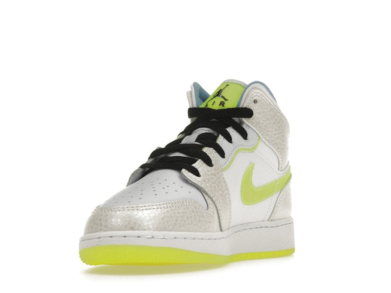 Jordan 1 Mid SE Warped Swoosh (GS)