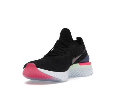 Nike Epic React Flyknit 2 Black Sapphire Hyper Pink