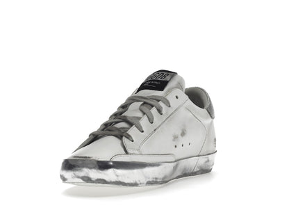 Golden Goose Super-Star White Silver Sparkle (Women's)