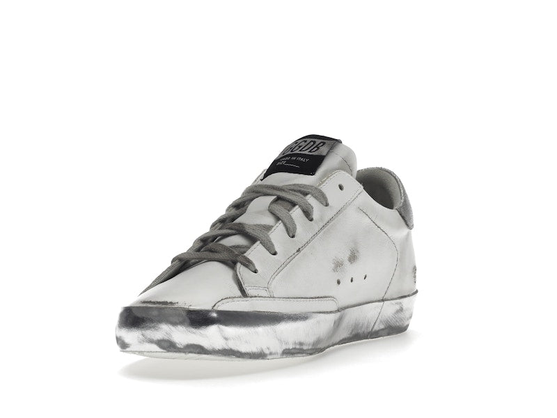 Golden Goose Super-Star White Silver Sparkle (Women's)