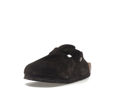 Birkenstock Boston Soft Footbed Suede  Mocha