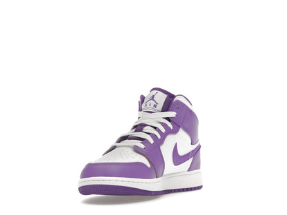 Jordan 1 Mid Purple Venom (GS)