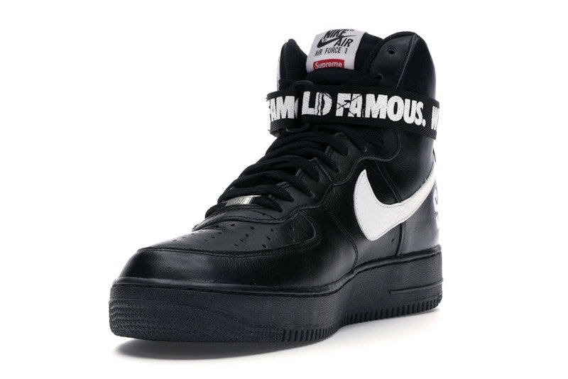 Nike Air Force 1 High Supreme World Famous Black