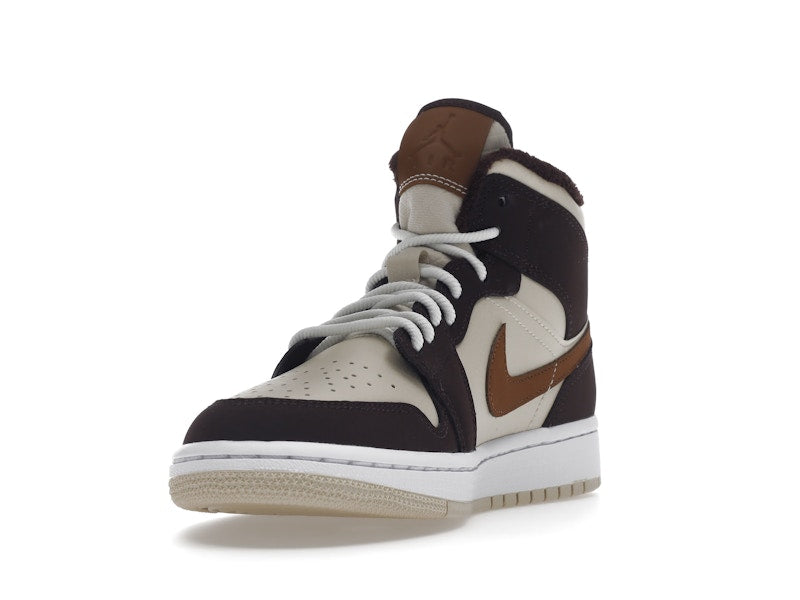 Jordan 1 Mid SE Brown Basalt Oatmeal (Women's)