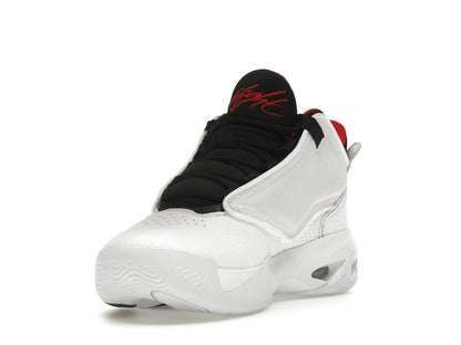 Jordan Max Aura 4 White Black University Red