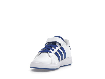 adidas Grand Court 2.0 Cloud White Royal Blue Core Black (PS)