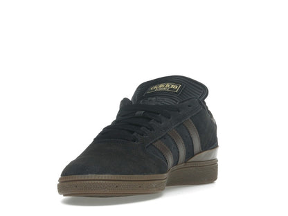 adidas Busenitz Pro Core Black Brown Gold Metallic