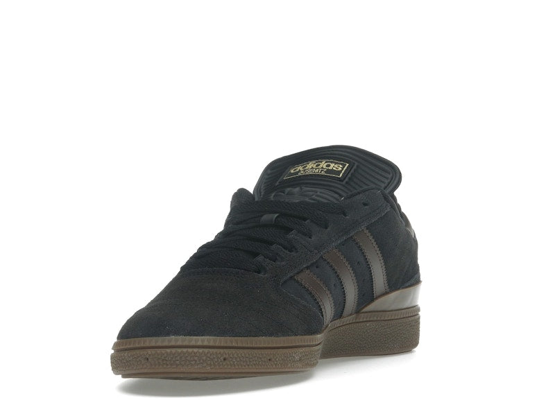 adidas Busenitz Pro Core Black Brown Gold Metallic