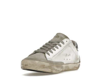 Golden Goose Super-Star White Elecctric Blue Silver