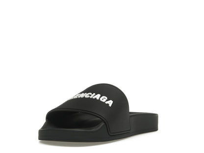 Balenciaga Pool Slide Black White (Women's)