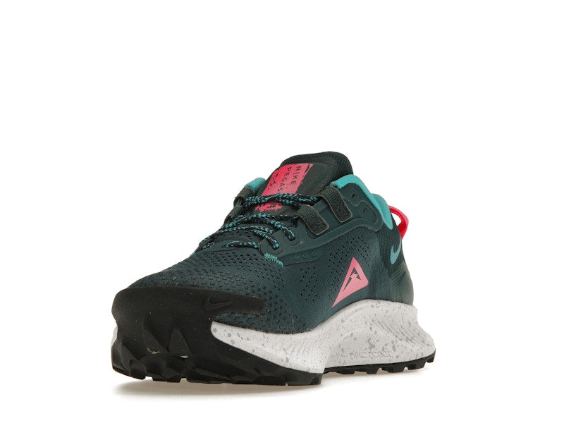 Nike Pegasus Trail 3 Dark Teal Green Pink Glow (Women's)