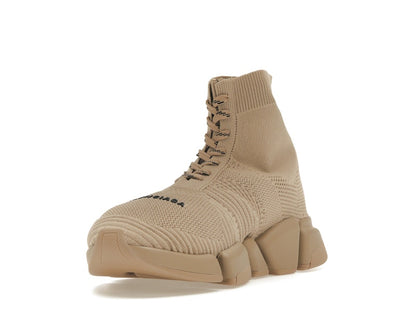 Balenciaga Speed 2.0 Lace Up Beige