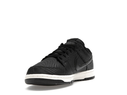Nike Dunk Low Black Canvas