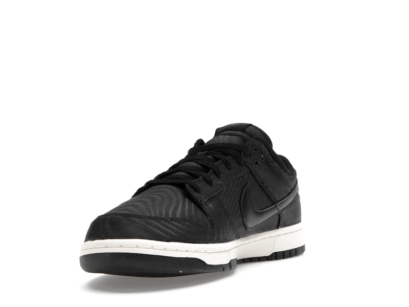 Nike Dunk Low Black Canvas