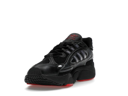 adidas Ozmillen Core Black Grey Better Scarlet