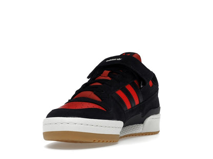 adidas Forum Low Core Black Core Black Vivid Red