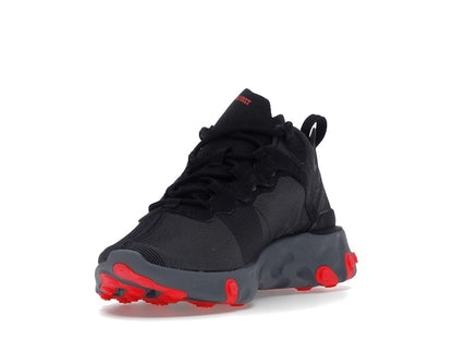 Nike React Element 55 Black Solar Red (Women's)