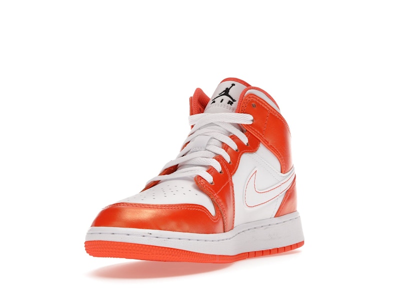 Jordan 1 Mid Metallic Orange (GS)