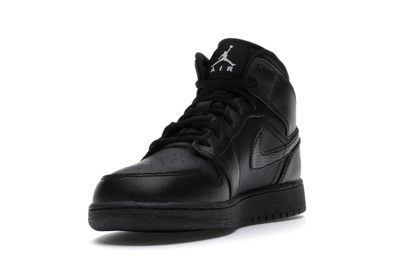 Jordan 1 Retro Mid Black (2016) (GS)