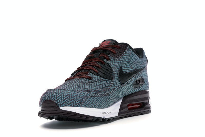 Nike Air Max Lunar90 Burgundy-Herringbone