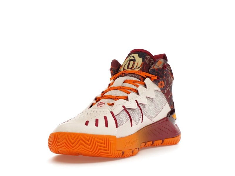 adidas D Rose Son of Chi White Bold Orange