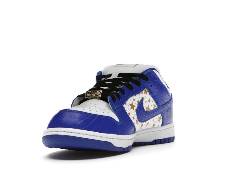 Nike SB Dunk Low Supreme Stars Hyper Royal (2021)