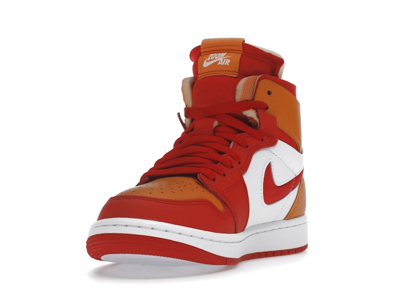 Jordan 1 High Zoom Air CMFT Fire Red Hot Curry (Women's)