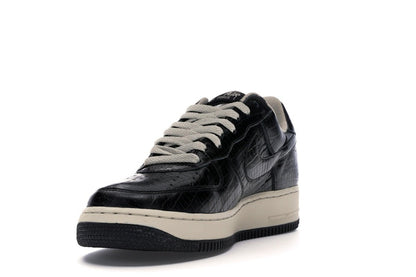 Nike Air Force 1 Low HTM 2 Black Croc