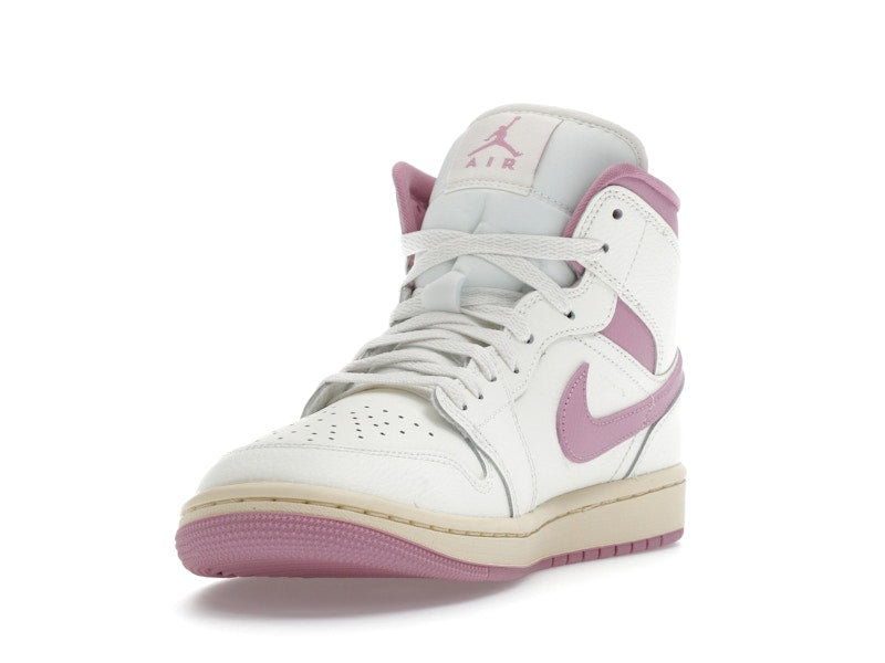 Jordan 1 Mid Sail Pink Coconut Milk (Women's)