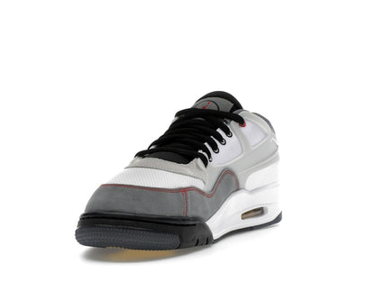 Jordan 4 RM Premium White Black Smoke Grey Fire Red
