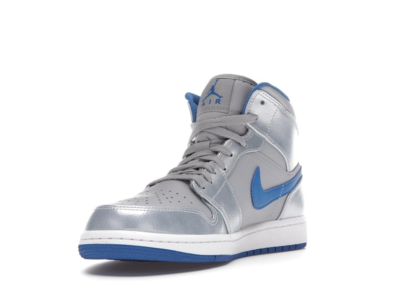Jordan 1 Mid Wolf Grey Sport Blue