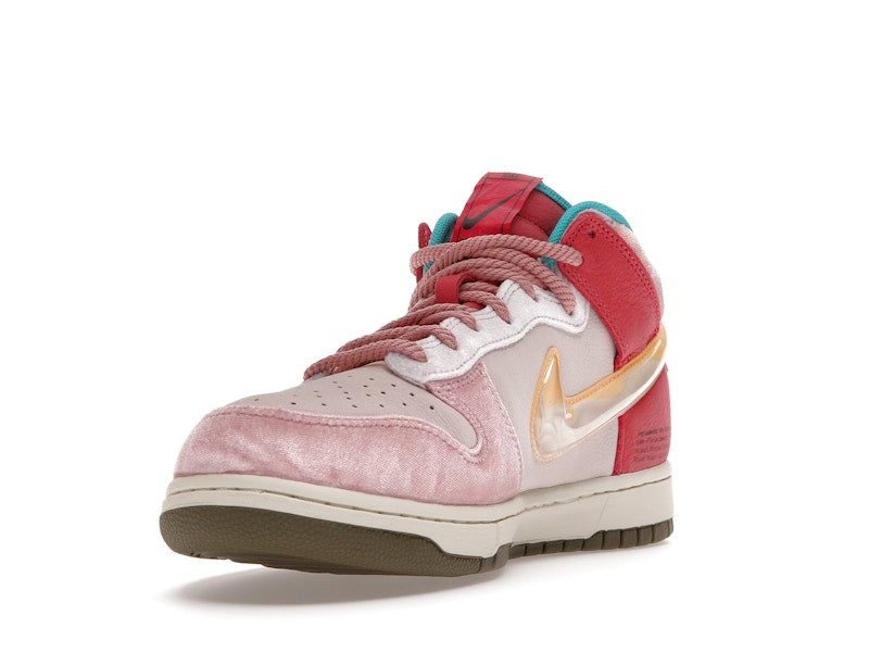 Nike Dunk Mid Social Status Free Lunch Strawberry Milk