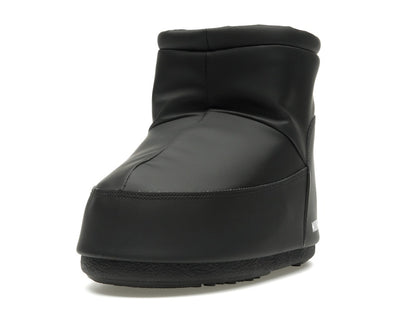 Moon Boot No Lace Rubber Boot Black