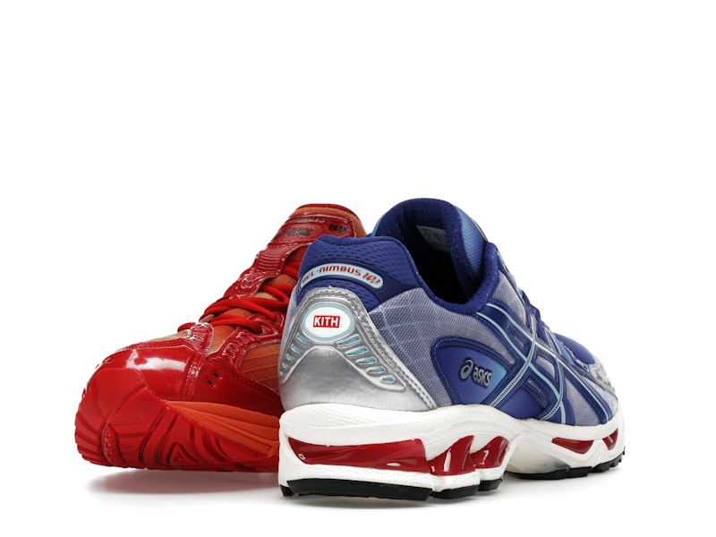 ASICS Gel-Nimbus 10.1 Kith Marvel vs. Capcom Iron Man vs. Mega Man Sealed Box (Comic Included)