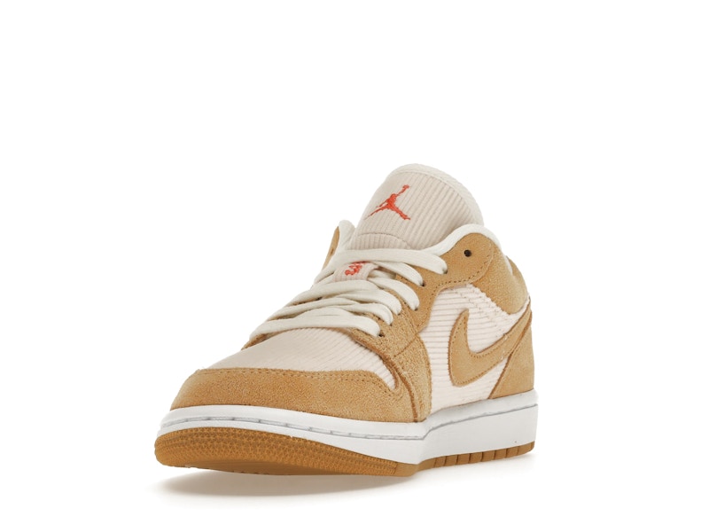 Jordan 1 Low SE Twine Orange Quartz Corduroy (Women's)