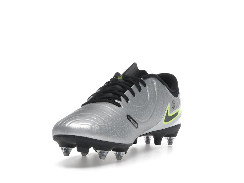 Nike Tiempo Legend 10 Academy SG-Pro AC Metallic Silver Volt Black