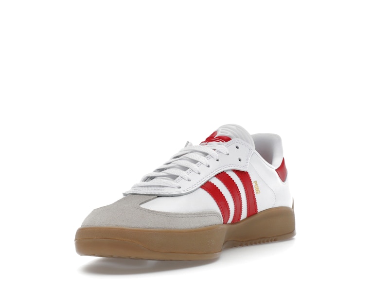 adidas Puig Samba Cloud White Better Scarlet Gum