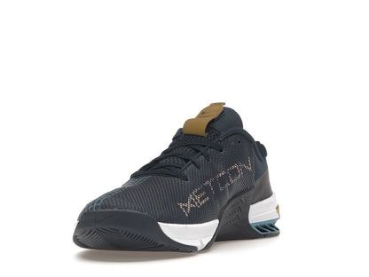 Nike Metcon 8 Armory Navy Obsidian Cerulean Arctic Orange