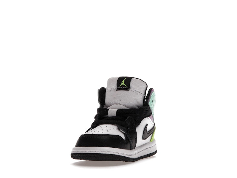 Jordan 1 Mid Pastel Black Toe (TD)