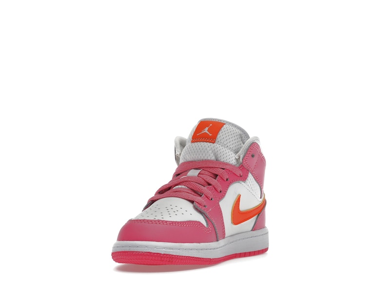 Jordan 1 Mid Pinksicle Safety Orange (PS)