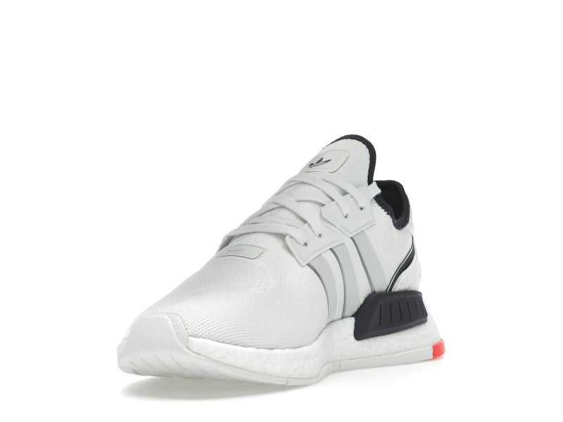 adidas NMD G1 Crystal White Grey Solar Red