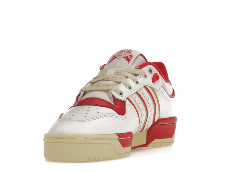 adidas Rivalry Low 86 Core White Off White Team Power Red