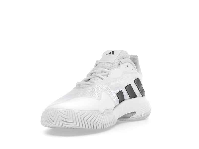 adidas Courtjam Control Cloud White Core Black Matte Silver