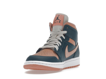 Jordan 1 Mid Dark Teal Green (Women's)