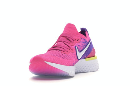 Nike Epic React Flyknit 2 Laser Fuchsia White (Women's)